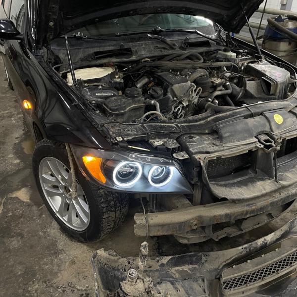 BMW E90 - ремонт передней оптики
